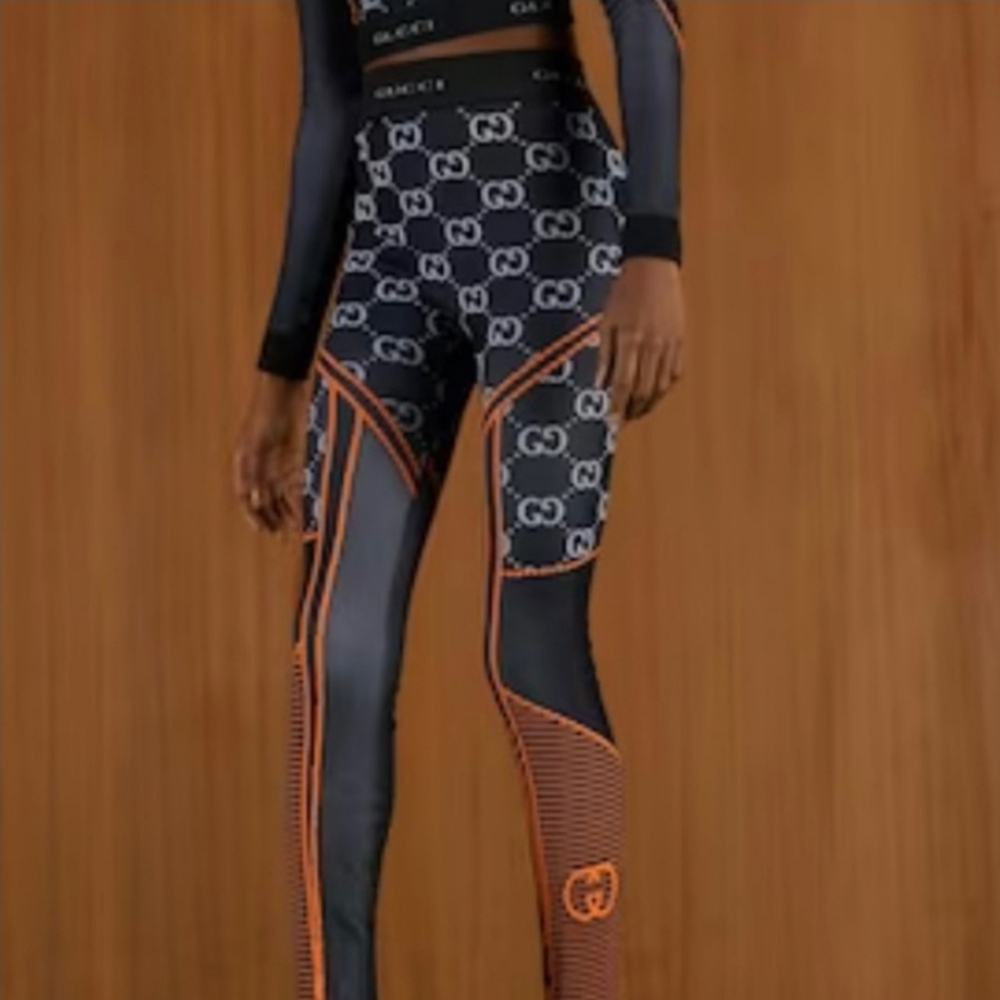 Gucci GG Jersey Jacquard leggings NWOT small